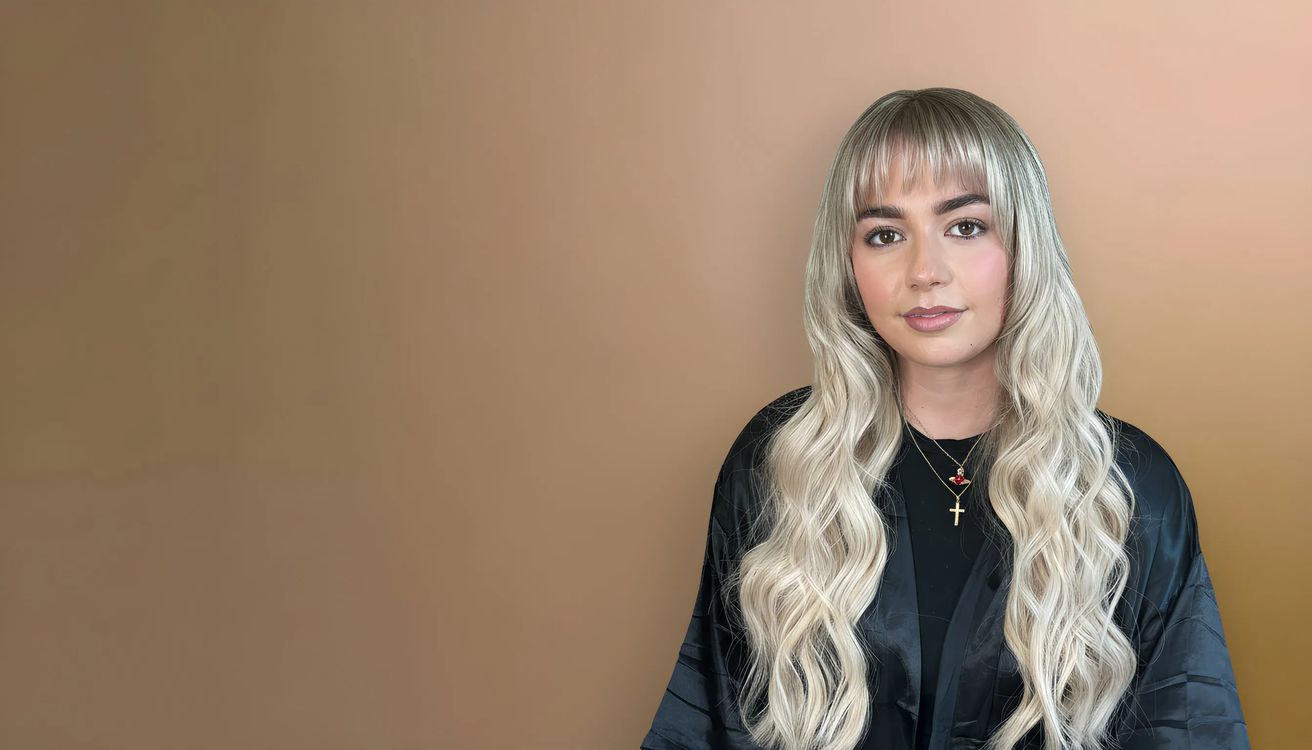 Mesh integration hair system result shown with natural-looking coverage